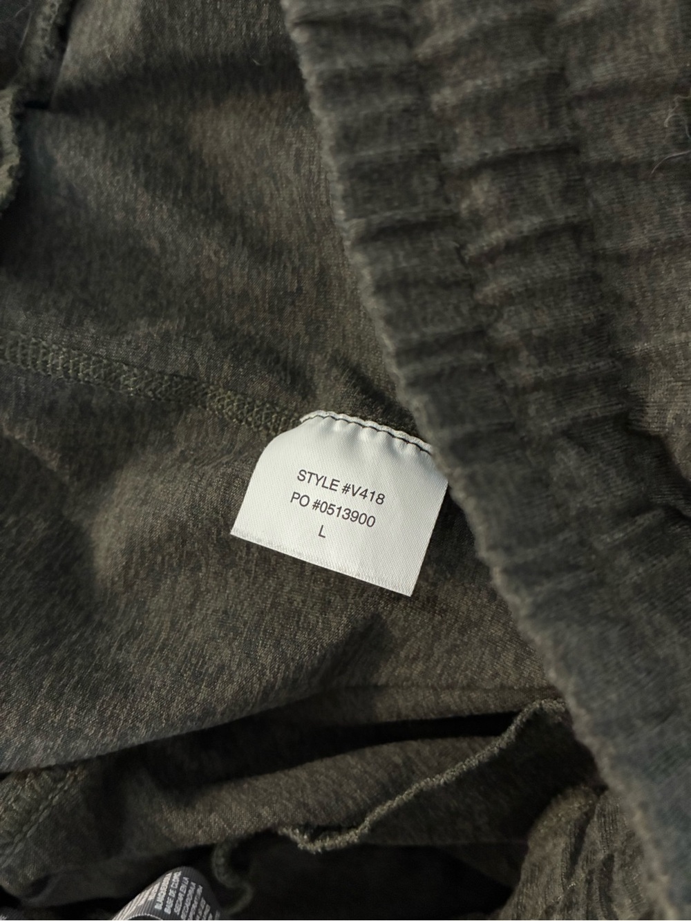 Vuori Men's Dark Olive Drawstring Lounge Pants Large - Picture 9 of 11